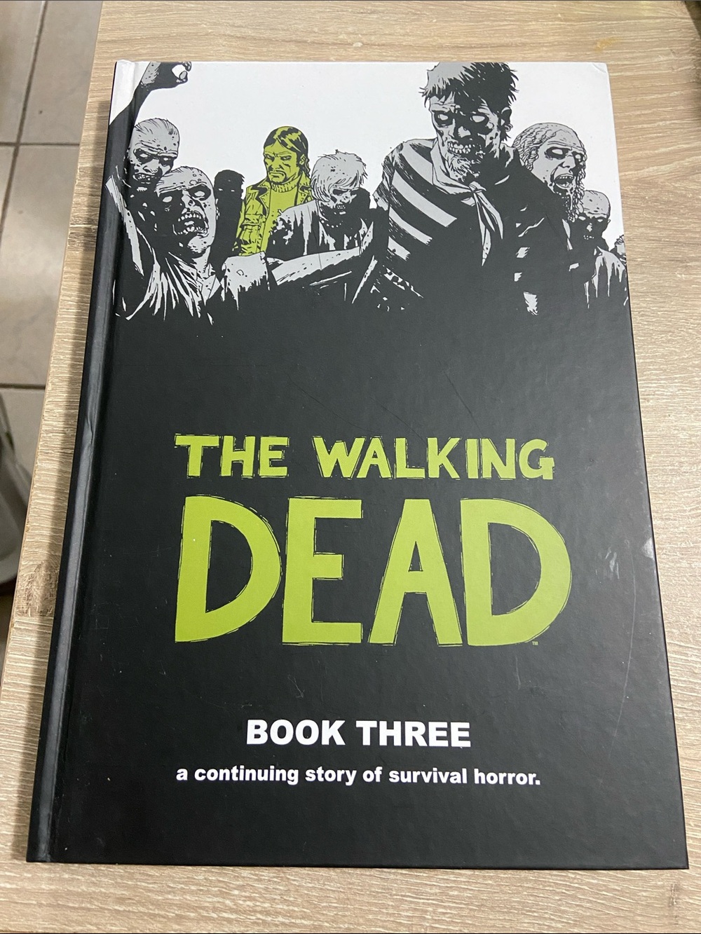 The Walking Dead Book 3 Hardcover Image Graphic Novel Comic Book